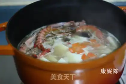 Make Shrimp tofu step 6