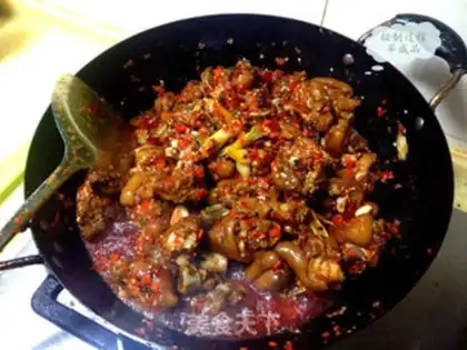 Make Chongqing spicy water boils hoof flowers step 4