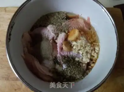Make Rosemary Chicken Legs step 2
