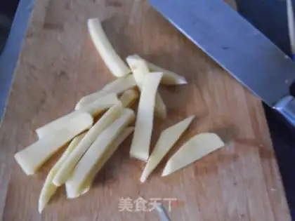 Make Potato fries step 0