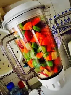 Make Multi-nutrient vegetable juice step 2