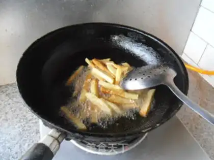 Make Potato fries step 3