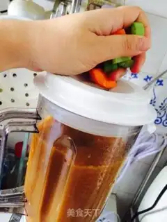 Make Multi-nutrient vegetable juice step 3