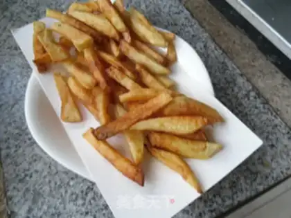 Make Potato fries step 4