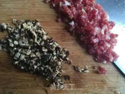 Make X-O, RADISH CAKE step 2
