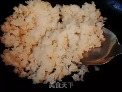 Make Invincible fried rice step 1
