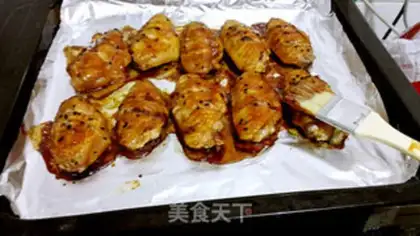 Make Black sesame moth made wings step 4