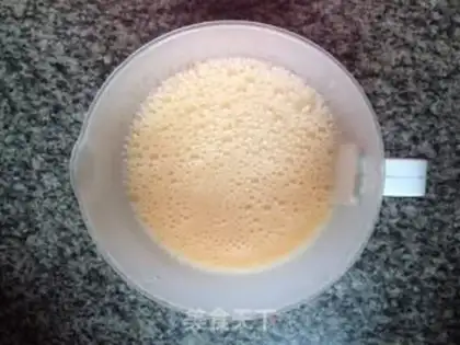 Make Gold grain congee step 1