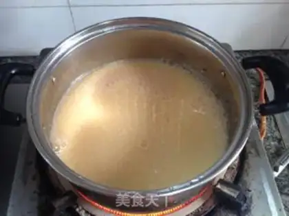 Make Gold grain congee step 2