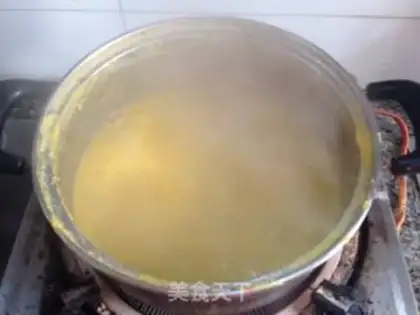 Make Gold grain congee step 3