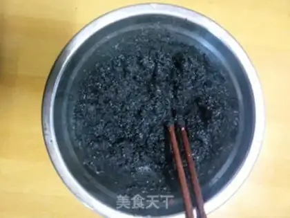 Make Black sesame soup step 3