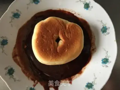 Make Chocolate doughnuts step 5