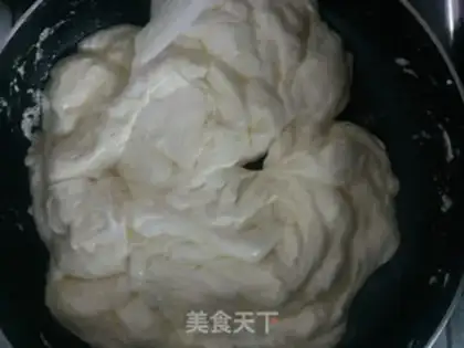 Make Almonds, black sesame oxen step 4