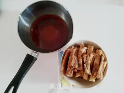 Make Potato button meat step 15