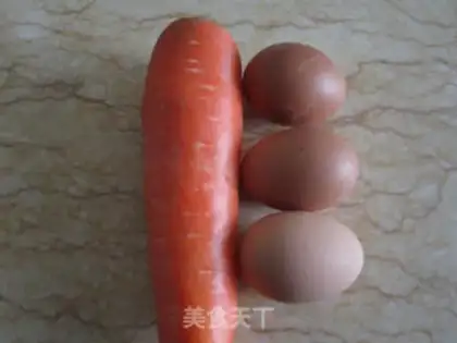 Make Carrot omelet step 0