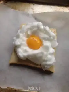 Make Cloud eggs step 2