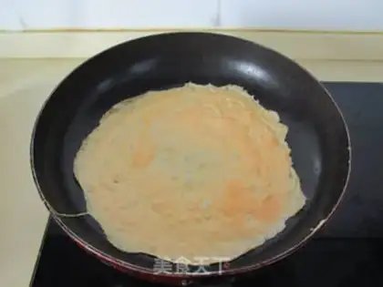 Make Carrot omelet step 7