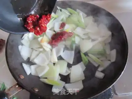 Make Back to the beef pan step 7