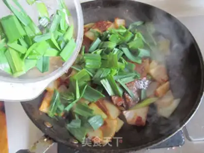 Make Back to the beef pan step 9