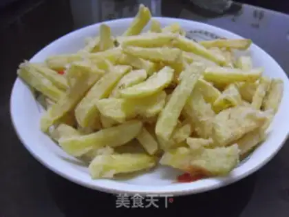 Make French fries step 4
