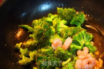 Make Shrimp broccoli step 8