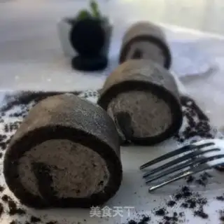 Make Oliomus cake roll step 23