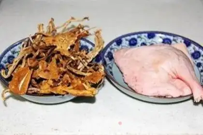 Make Tea mushroom duck step 0