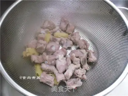 Make Black pepper chop pan step 2