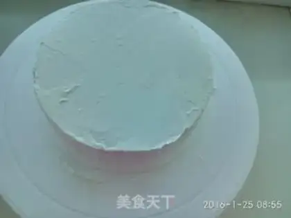 Make Hand drawing case cake step 15