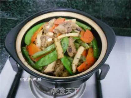 Make Black pepper chop pan step 15