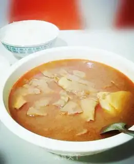 Make Sour soup and roast beef step 7