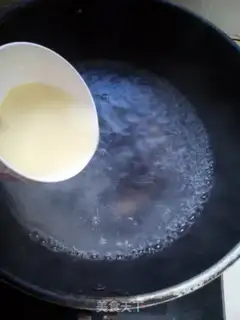 Make Corn porridge step 1