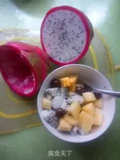 Make A yogurt bowl step 1