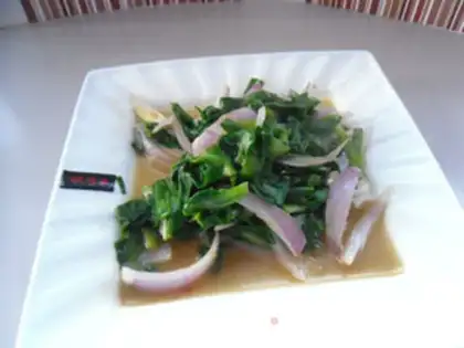 Make Onion simulder step 4
