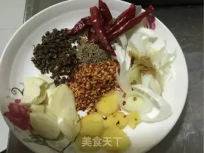 Make Spicy pot step 1