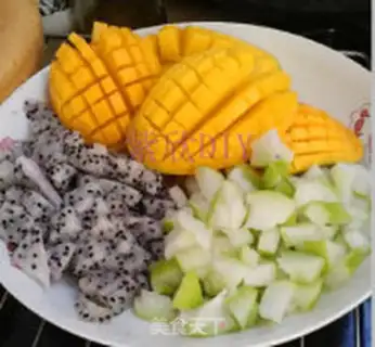 Make Eight-inch black forest fruit cake step 10