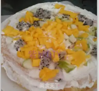 Make Eight-inch black forest fruit cake step 13