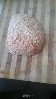 Make Big meat bun step 0
