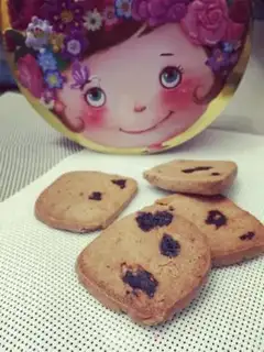 Make Chocolate blueberry cookies step 13
