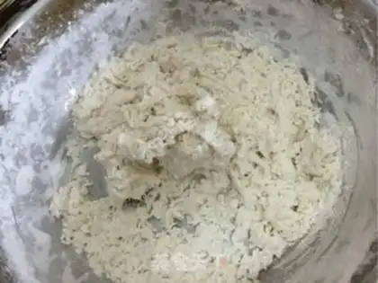 Make Shell black sesame rolls step 1