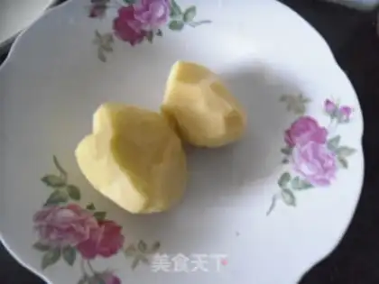 Make Raw potato chips step 0