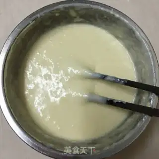 Make Milk waffles step 3