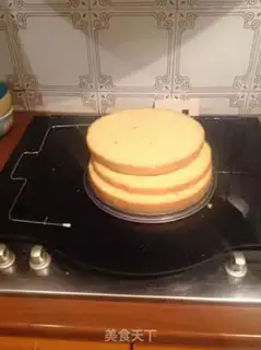 Make Birthday cake step 1