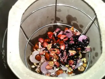 Make Infective and nutritious black rice paste step 5