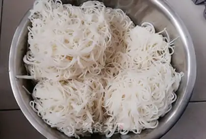 Make Beef rice line step 4