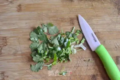 Make Seafood congee step 1