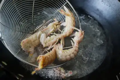 Make Seafood congee step 2