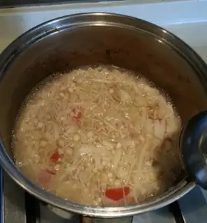 Make ♪ Golden fungus soup ♪ step 3