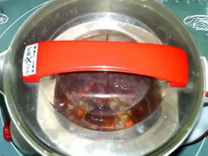 Make Infective and nutritious black rice paste step 7