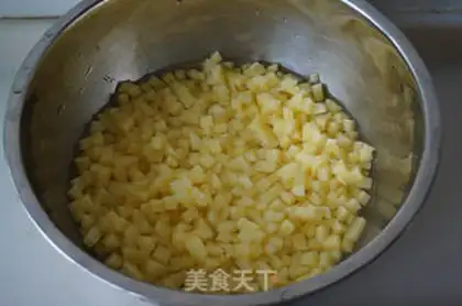 Make Potato beef fried rice step 0